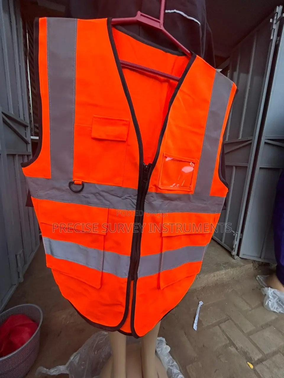 Reflective Site Supervisor Vest With Utility Features