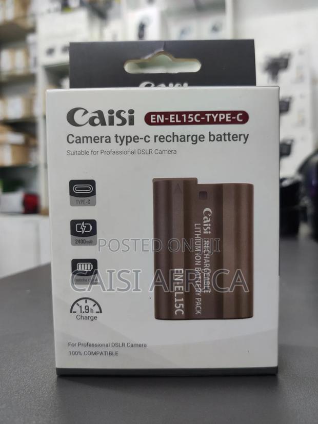 Caisi en-El15c Ultra Type-C Rechargeable Battery 2400mah