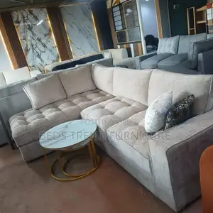 L Seat 6 Seater Tufted Design