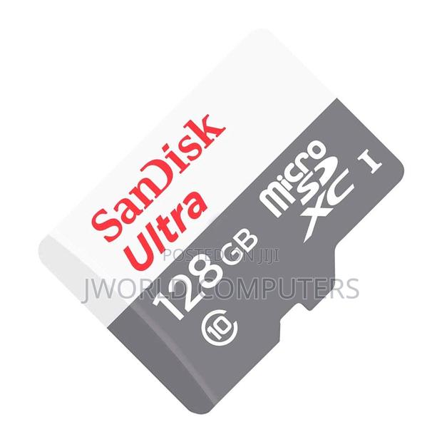 Sandisk 128gb 100mbps Ultra Sd Card