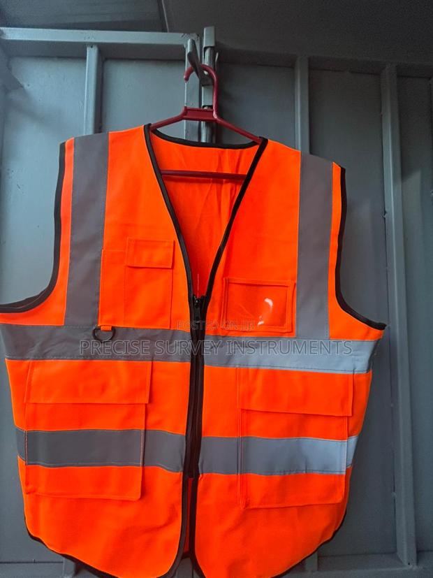 Multi-functional Safety Vest With Reflective Panels - main view