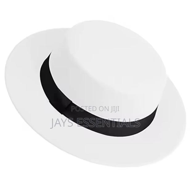 Classic Flat Top Fedora Hats - thumbnail 7