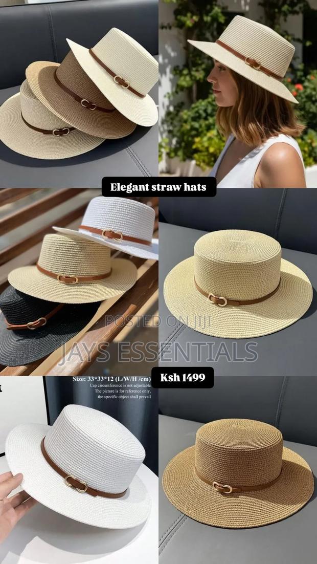 Elegant Straw Hats - thumbnail 3