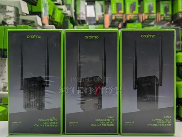 Oraimo Speedlink Access Point, Repeater Router 3 in 1 Wifi Extender
