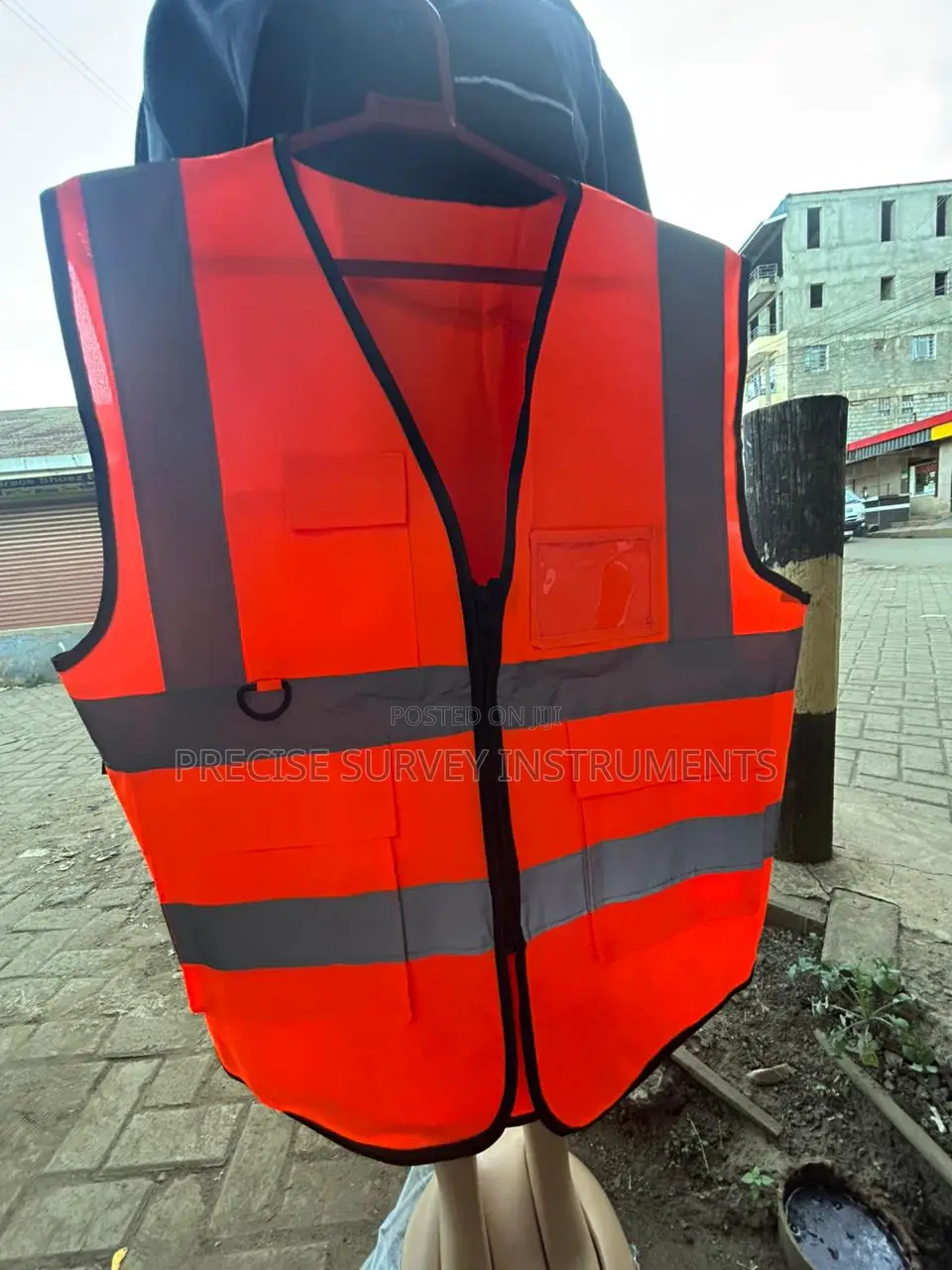 Heavy-duty Reflective Utility Vest For Daily Use
