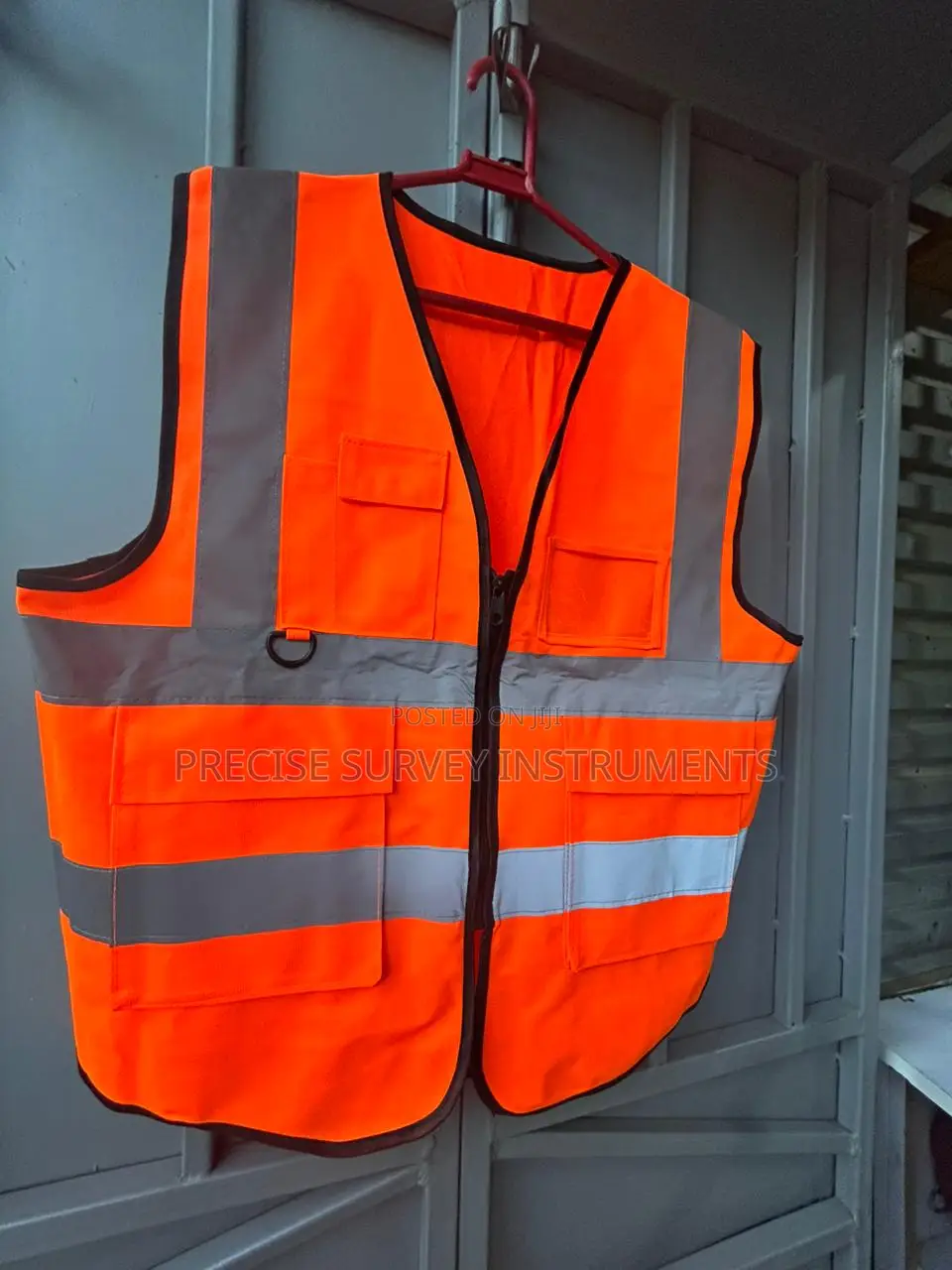 Survey Equipment Reflector Vest With Pockets