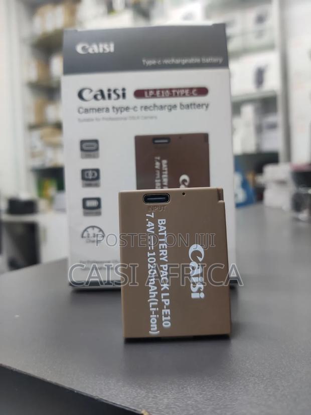 Caisi Lp-E10 -Type-C Rechargeable Battery 1020mah for Canon - thumbnail 2