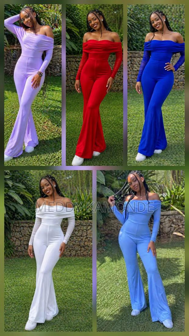 Purple/Red/Royal Blue Jumpsuit