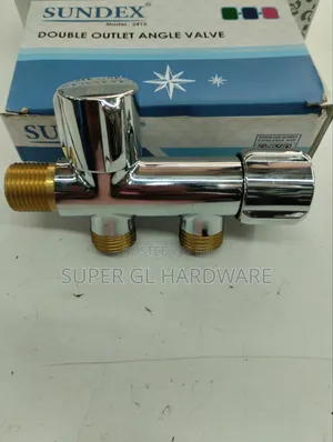 Double Outlet Angle Valve