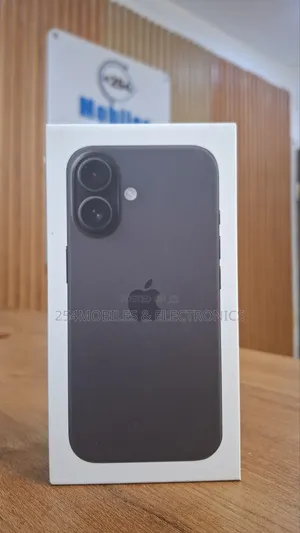 New Apple iPhone 16 256 GB Black
