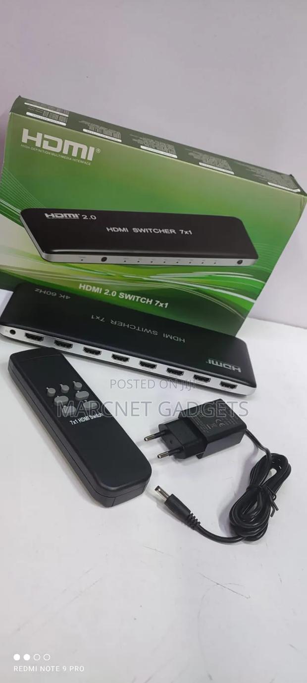 8 Way Hdmi Switch Powered 8 Input 1 Output - thumbnail 2