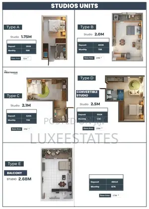 1bdrm Apartment in Thome 5 for sale