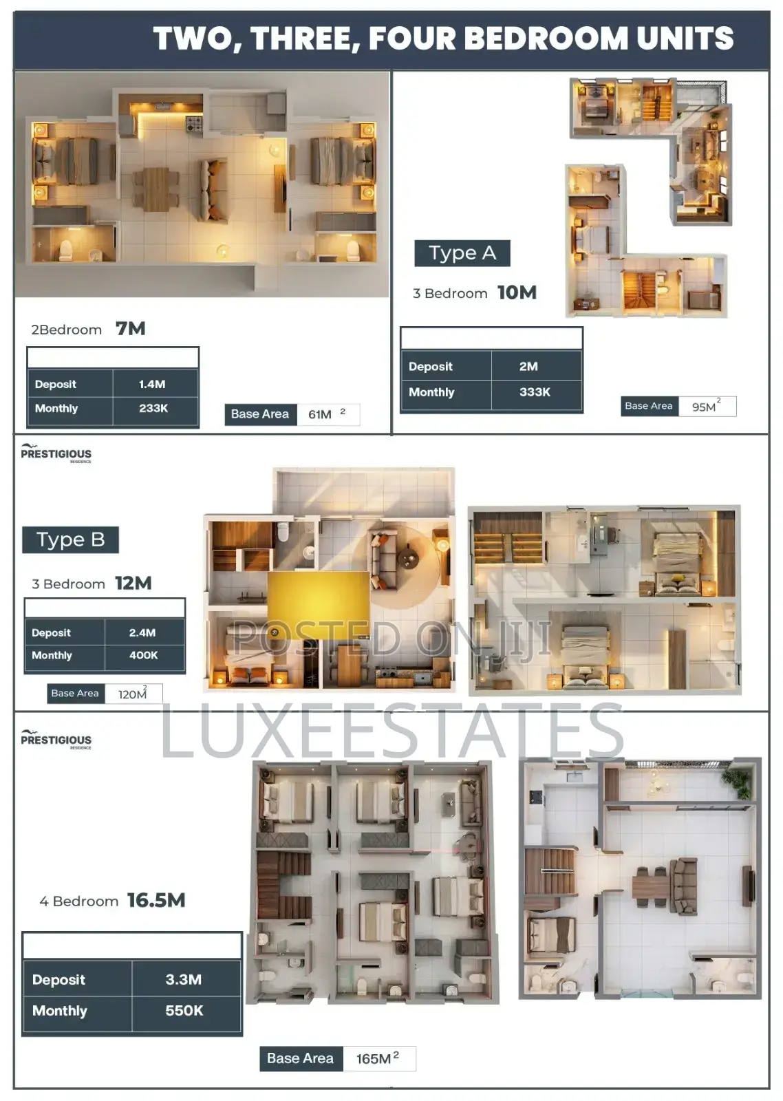 1bdrm Apartment in Thome 5 for sale