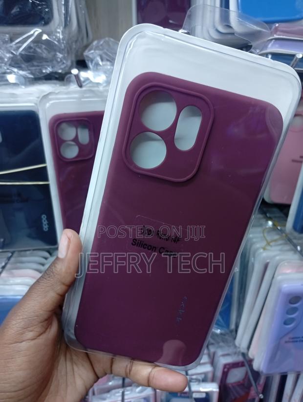 Oppo Reno 14f Rubber-Like Design Case - thumbnail 2