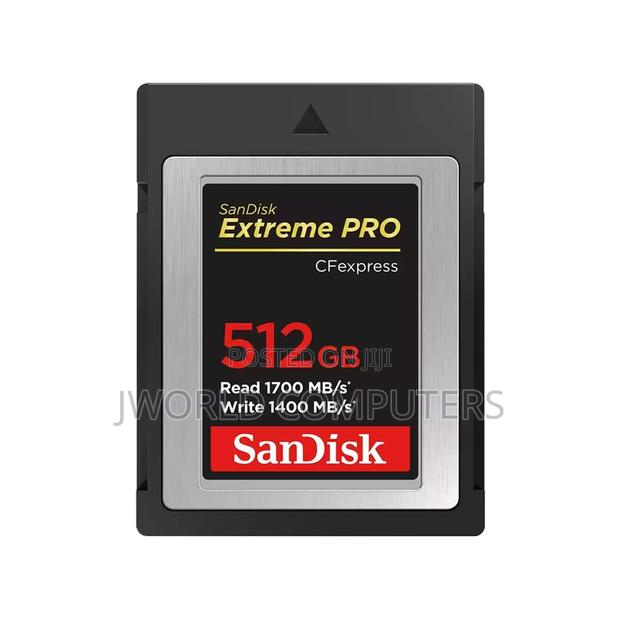 Sandisk Extreme Pro Cf Express B 512gb 1700/1400 Mb/S - thumbnail 2