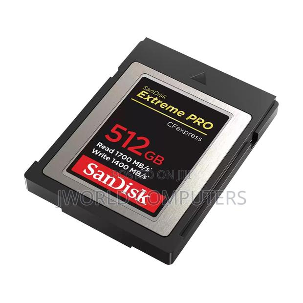 Sandisk Extreme Pro Cf Express B 512gb 1700/1400 Mb/S - thumbnail 3
