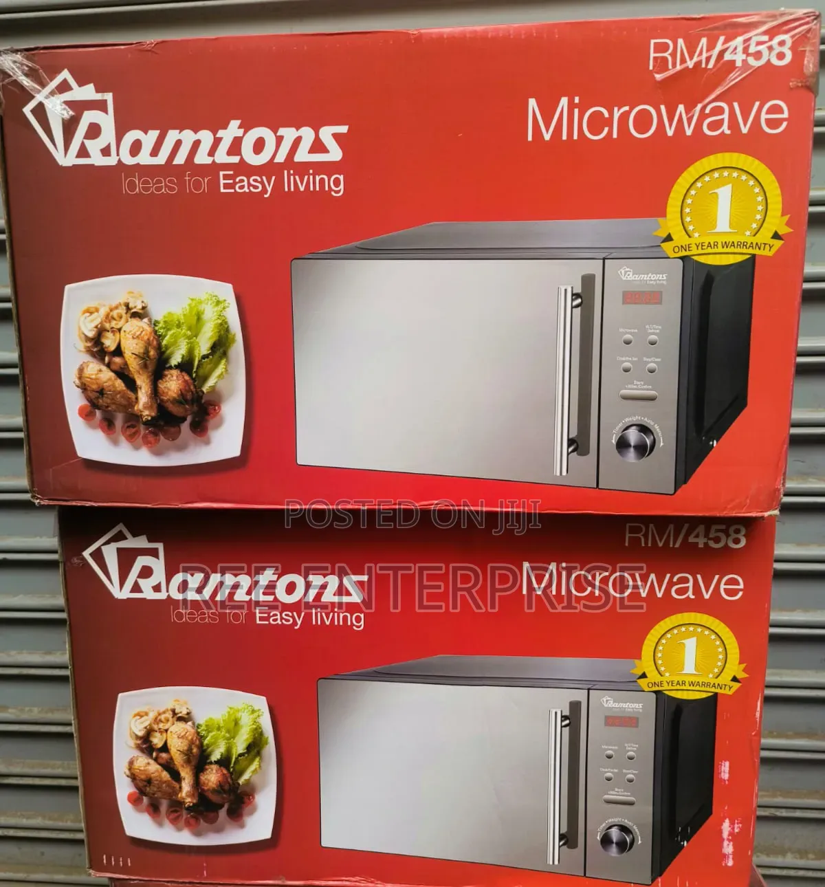 Ramtons **Rm/458 - Digital Glass Microwave, 700w - 20l