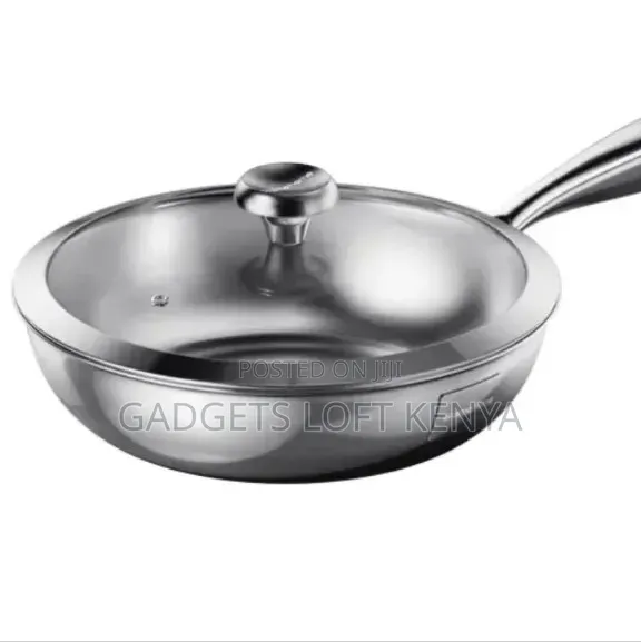Oraimo Chefflare Ohks-004 Durable Premium Stainless Steel Deep Fry Pan