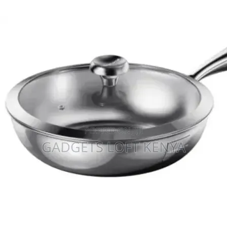 Oraimo Chefflare Ohks-004 Durable Premium Stainless Steel Deep Fry Pan