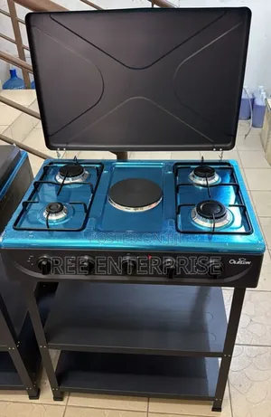 4gas +1electric **Olelon Standing With Shelves