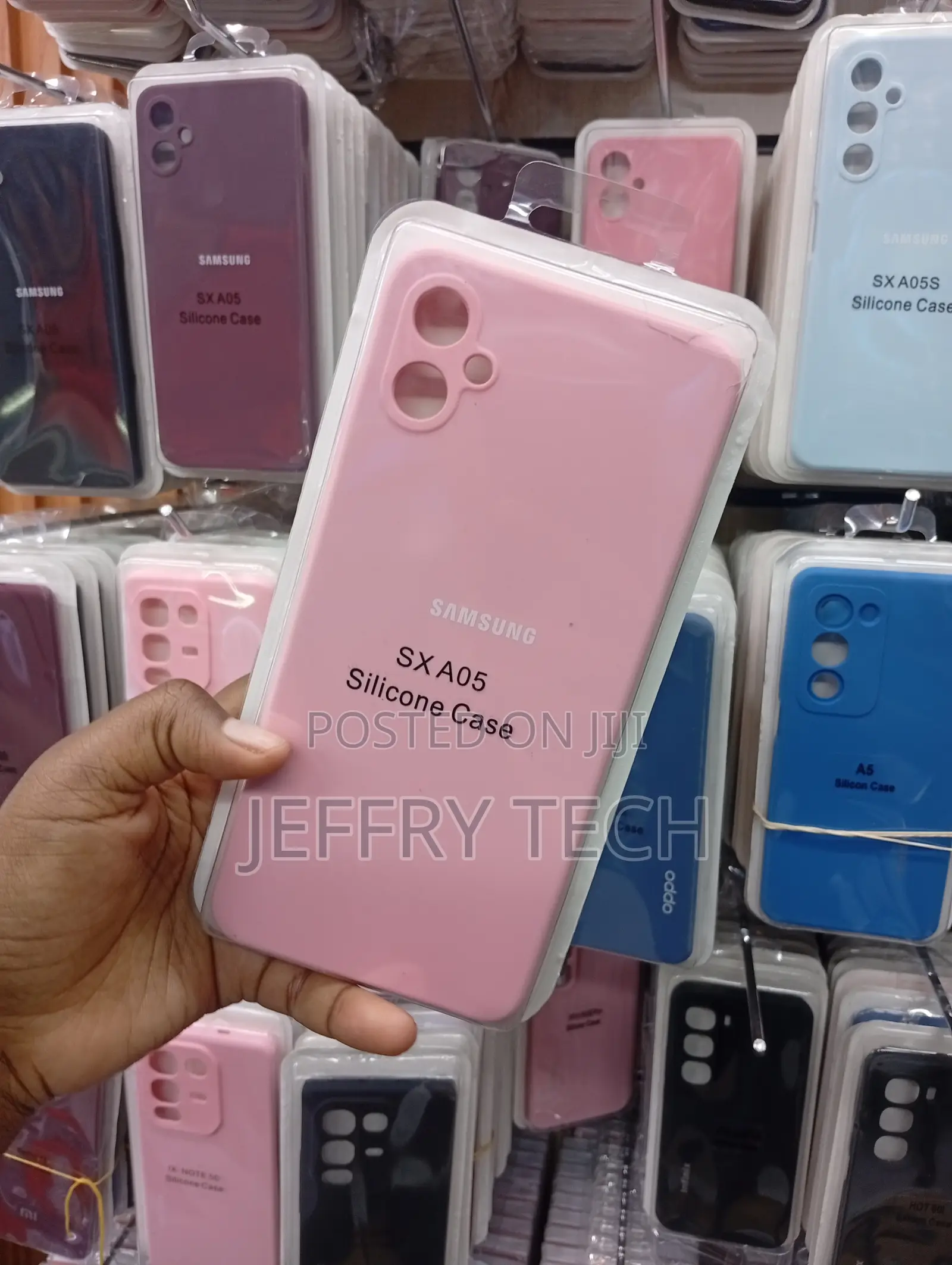 Sx A05 Soft Pink Finish : Form-Fitting Case
