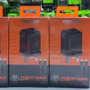 Amaya U112cc *25w* Fast Charger *With Type C to Type C Cable*