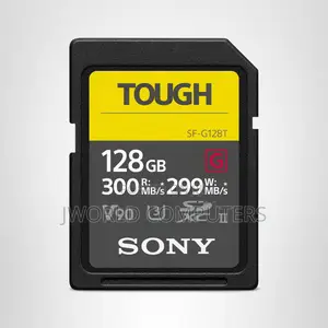 Sony 128gb 277/150mbs SDXC Uhs Ii