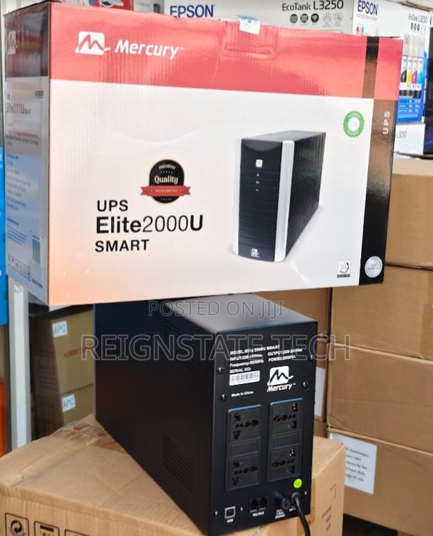 Mercury Elite 2000u Ups 2000va – High Capacity Power Backup System