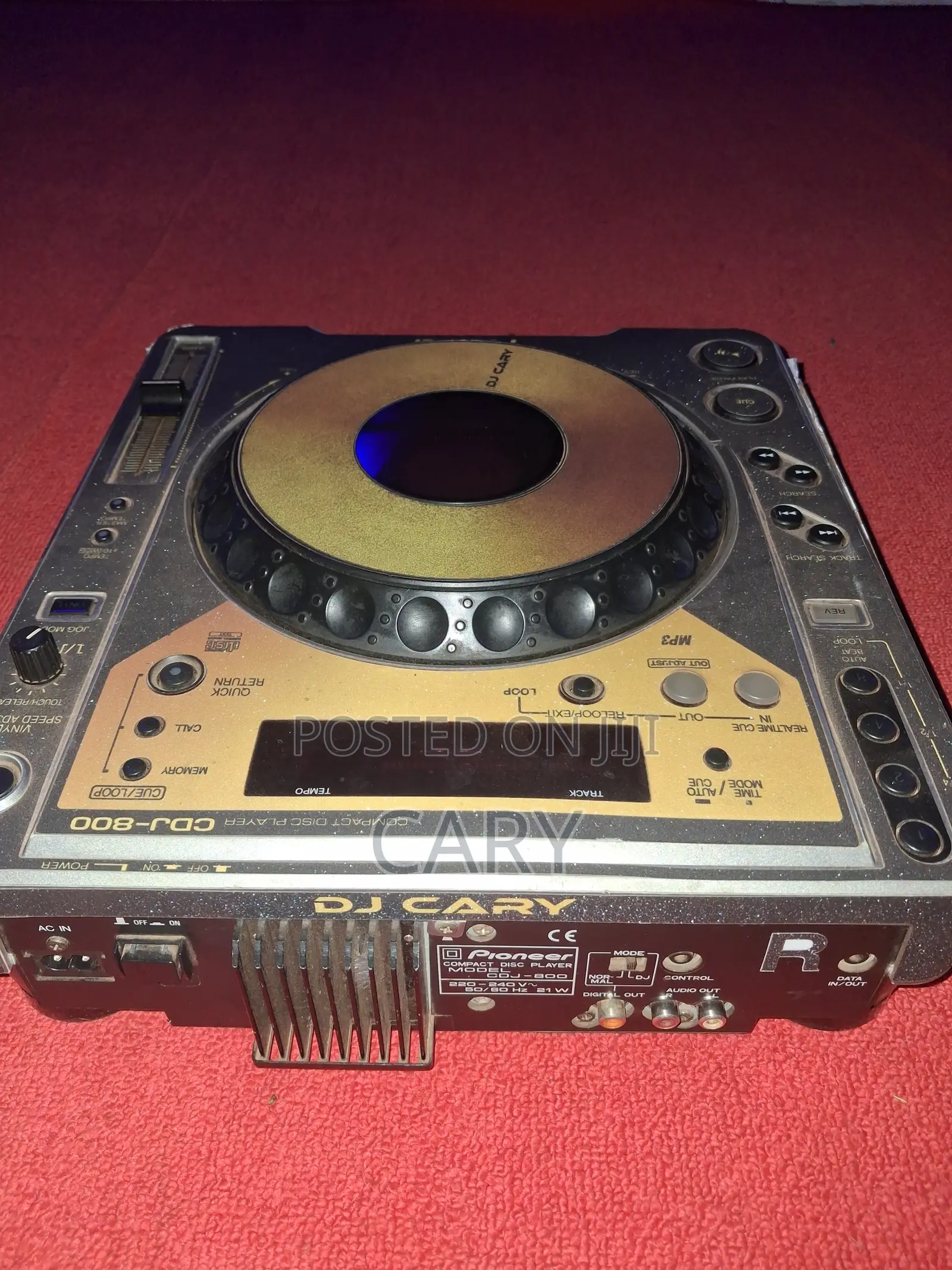 CDJ 800mk1 Plus Flightcases