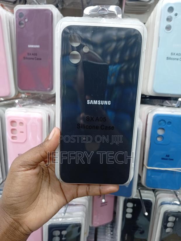 Samsung Galaxy A05 Black Dual-Camera Cutouts Case