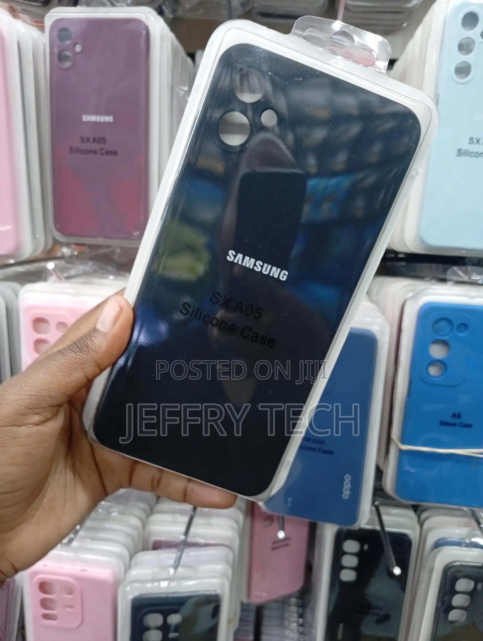Samsung Galaxy A05 Black Dual-Camera Cutouts Case