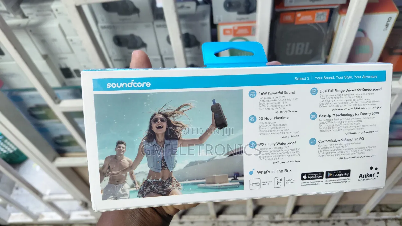 Anker Soundcore Select 3
Bluetooth Speaker.