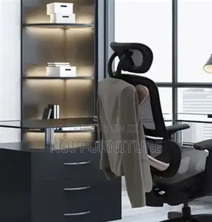 Office Chairs; Orthopedic Office Chair With Fabric Backrest