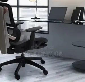 Office Chairs; Orthopedic Office Chair With Fabric Backrest
