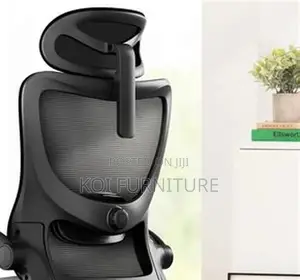 Office Chairs; Orthopedic Office Chair With Fabric Backrest