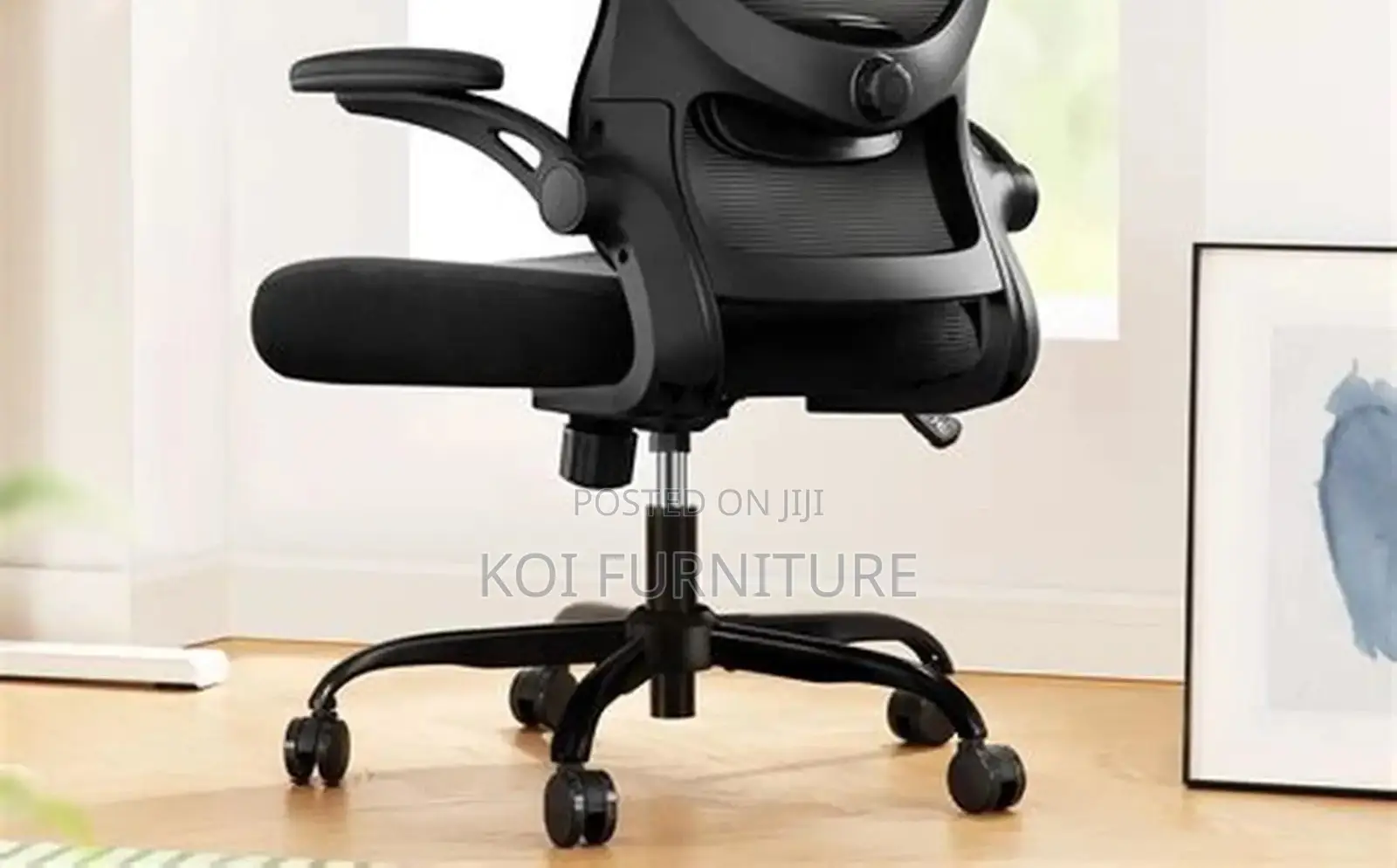Office Chairs; Orthopedic Office Chair With Fabric Backrest