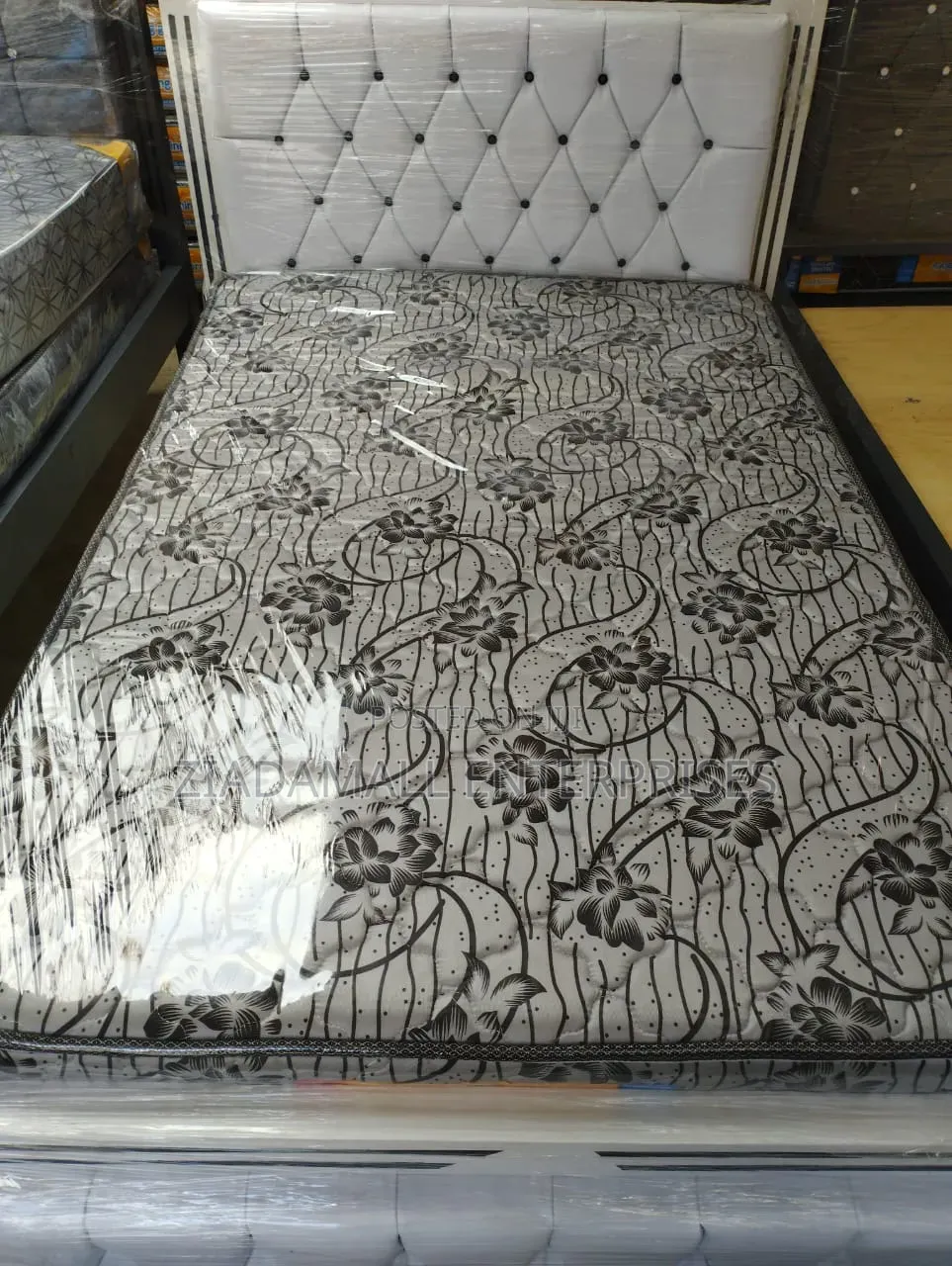 Mattress 4 by 6 10-Inch Morning Glory Mattress Quilted Medium Density