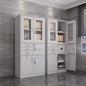 2-Door Steel Office Storage Cabinet