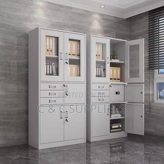 2-Door Steel Office Storage Cabinet