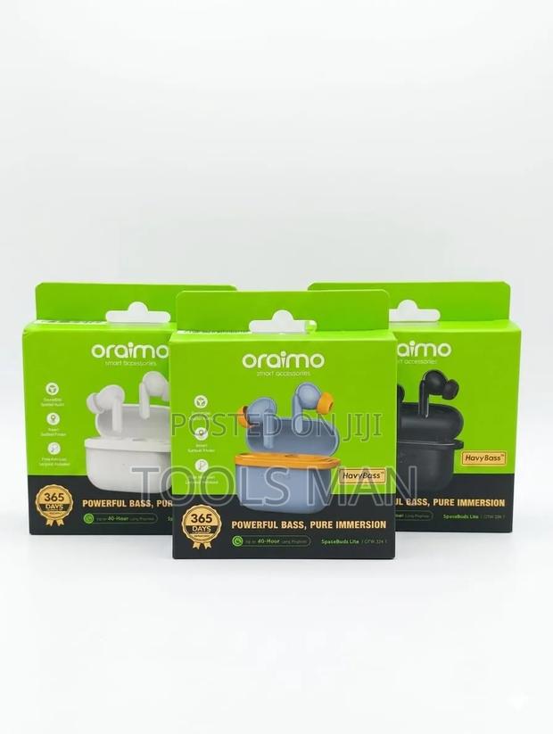 Oraimo Spacebuds Lite Wireless Earbuds - 40h Playtime Havybass.