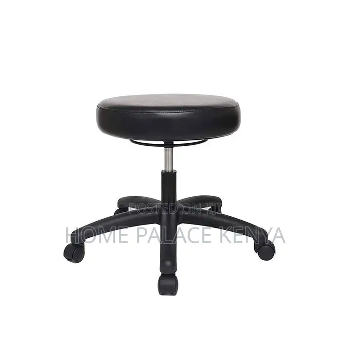 Foot Stool Hydraulic Lift Rolling Chair Stool for Commercial Use