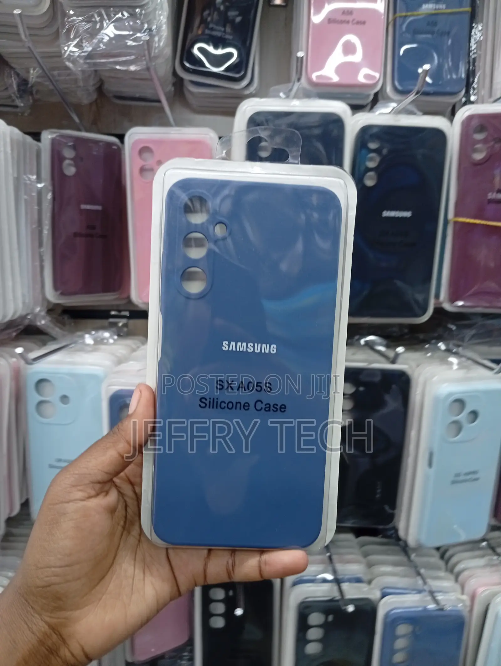 Galaxy A05s Soft-Touch Silicone Case-Navy Blue