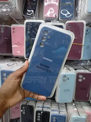 Galaxy A05s Soft-Touch Silicone Case-Navy Blue