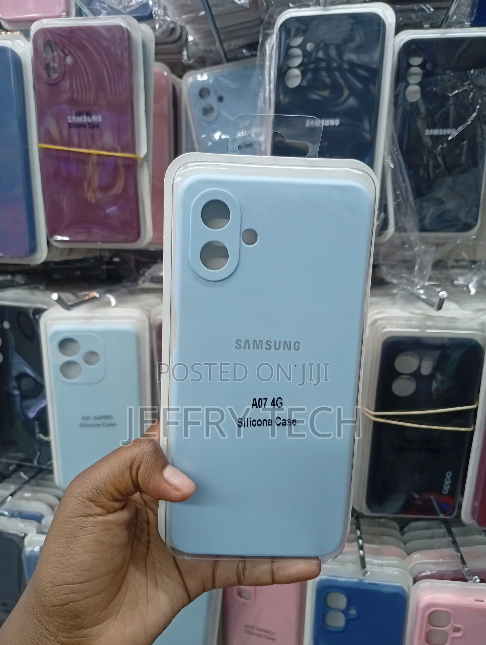 Samsung Galaxy A07 4g Matte Finish:Easy to Clean Cover