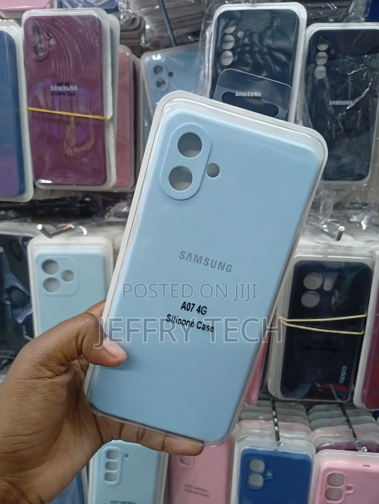 Samsung Galaxy A07 4g Matte Finish:Easy to Clean Cover