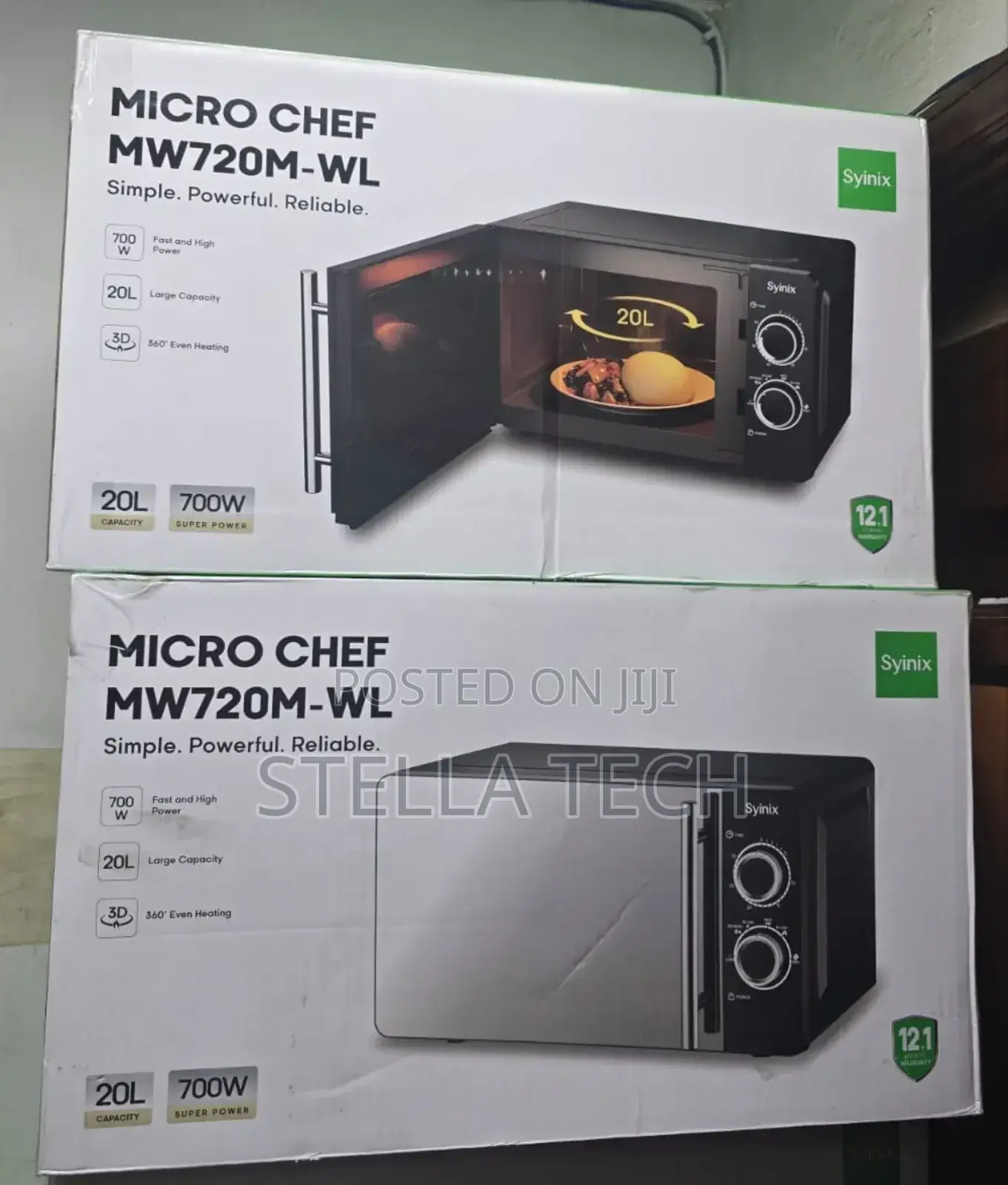 Syinix Manual Microwave 20 Litres