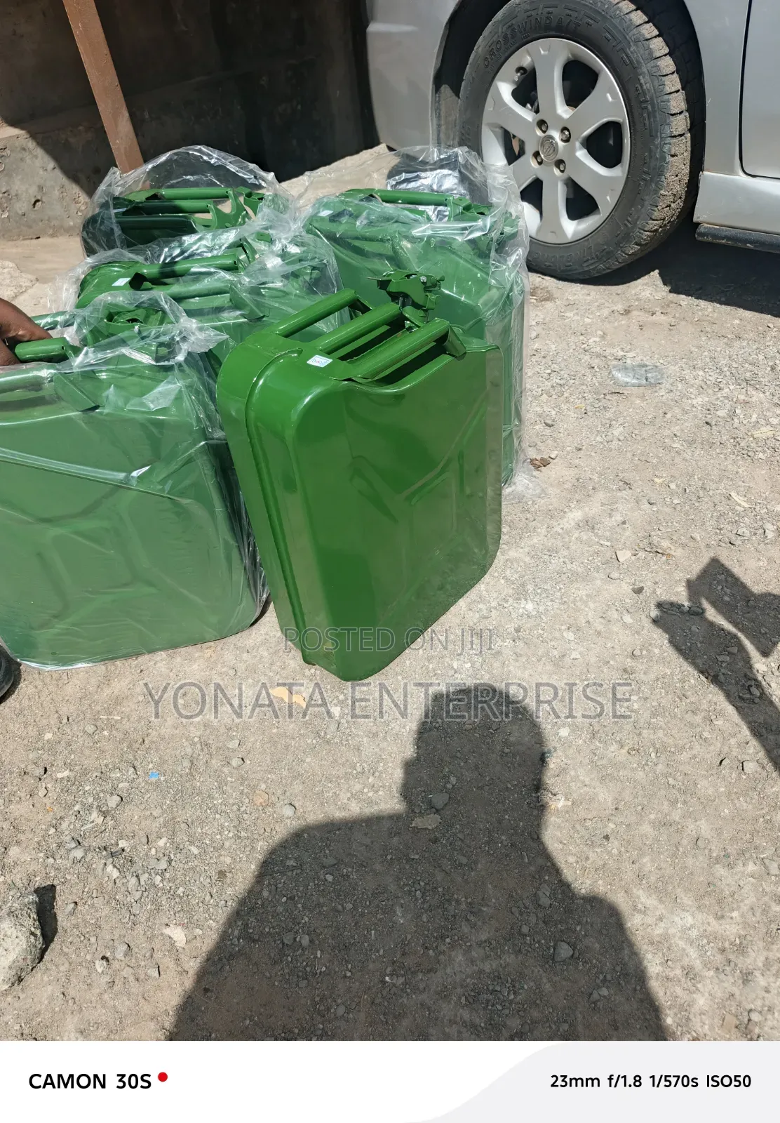 Petrol/Diesel Fuel Jerrycan 20l