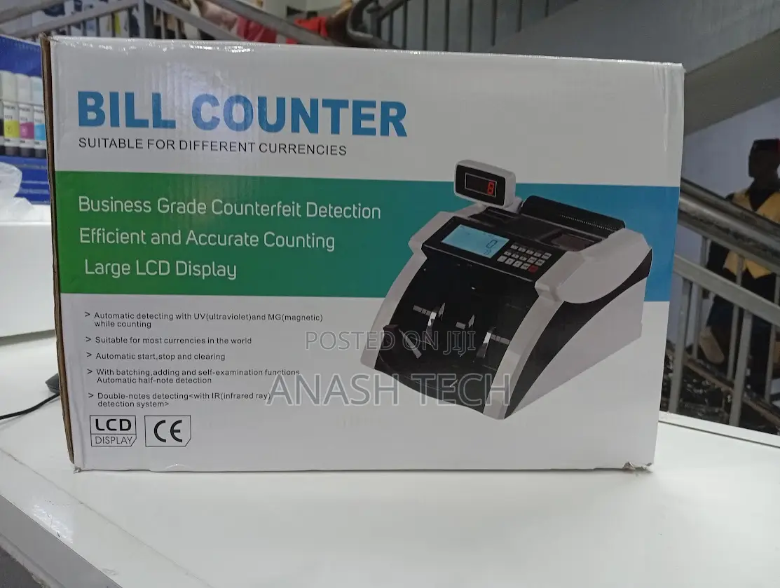Multi Currency Money Counter- Banknote Cashcounter Machine TFT Display