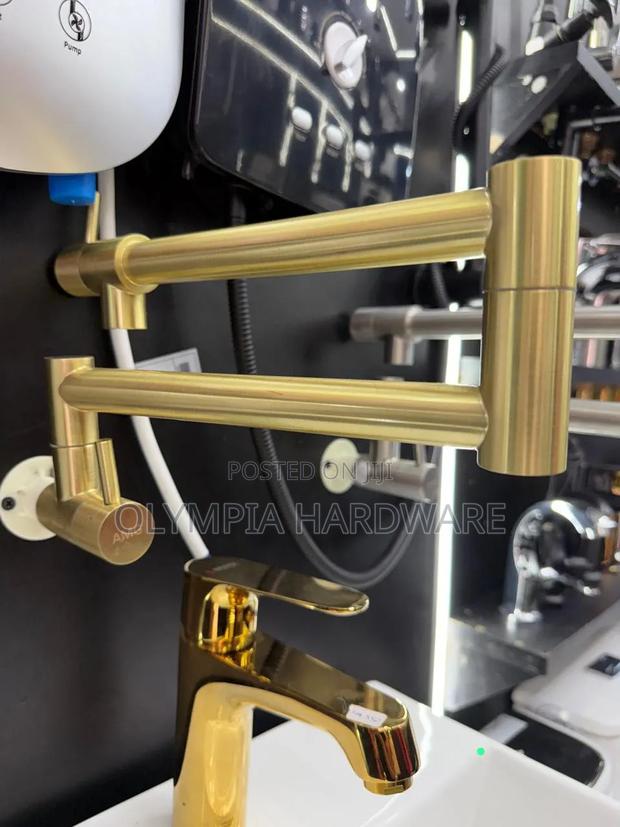 Gold Pot Filler Tap