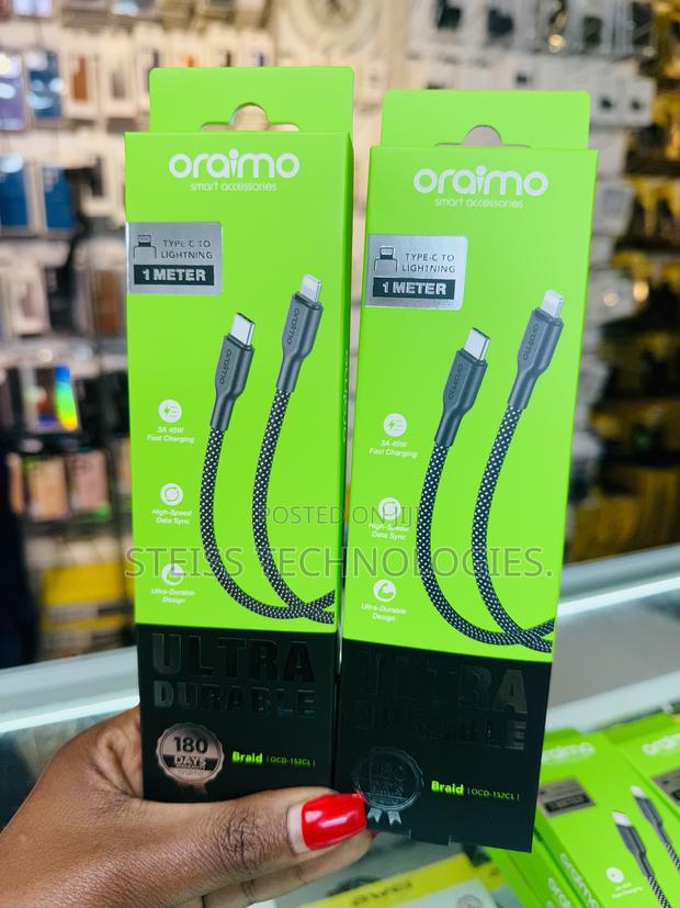Oraimo C to iPhone High Speed Data Cable - thumbnail 4